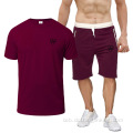 Ang mga Men Summer Short Sleeve ug shorts set